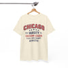 White Smoke Chicago Varsity Athletic T-Shirt — Eastern League Class 1985 Retro Tee