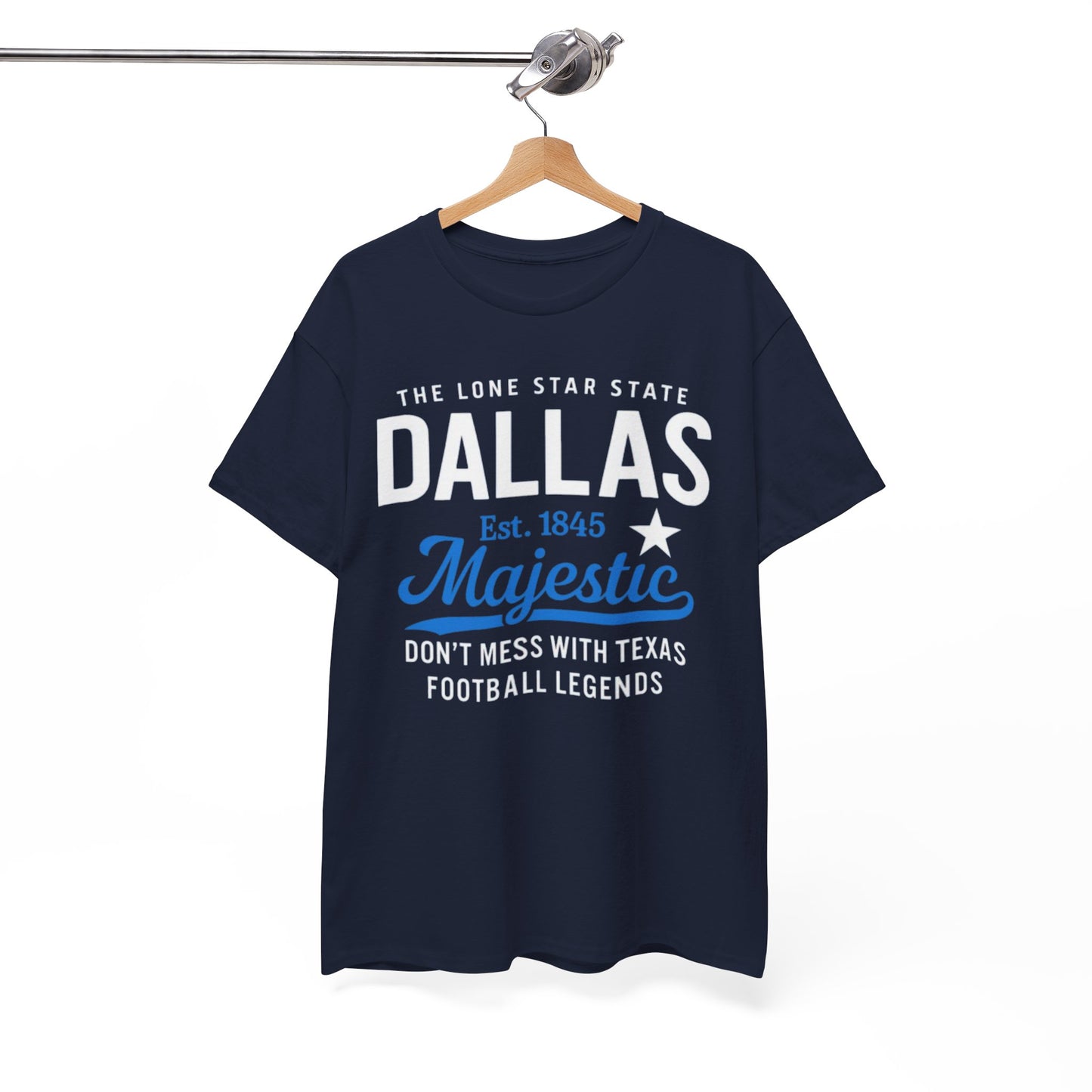 Dallas Majestic Tee — Don’t Mess With Texas Football Legends Shirt