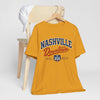 Goldenrod Nashville Downtown Tee — Vintage USA Music City Shirt