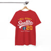 White Smoke Seattle All Star 20 T‑Shirt — Pacific Northwest Vintage Sports Tee