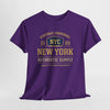 Dark Slate Blue Vintage NYC 1989 New York Tee — Authentic Supply Graphic T-Shirt