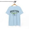 White Smoke Boston Evergreen T-Shirt — Vintage Athletic City Tee