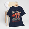 Lavender Buffalo 77 New York Tee — Empire State Vintage Sports Shirt