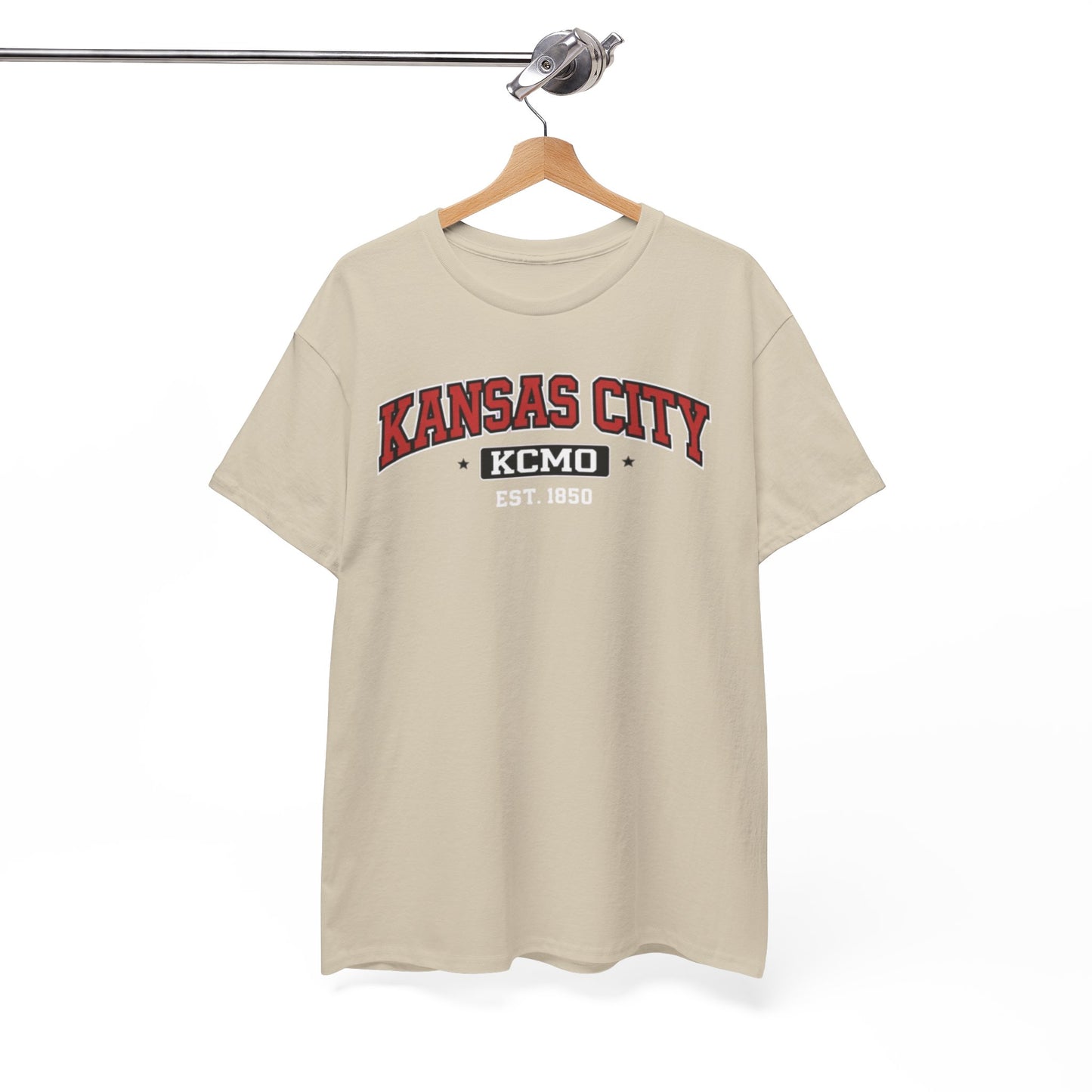 White Smoke Kansas City KCMO Arc T-Shirt — City Tee