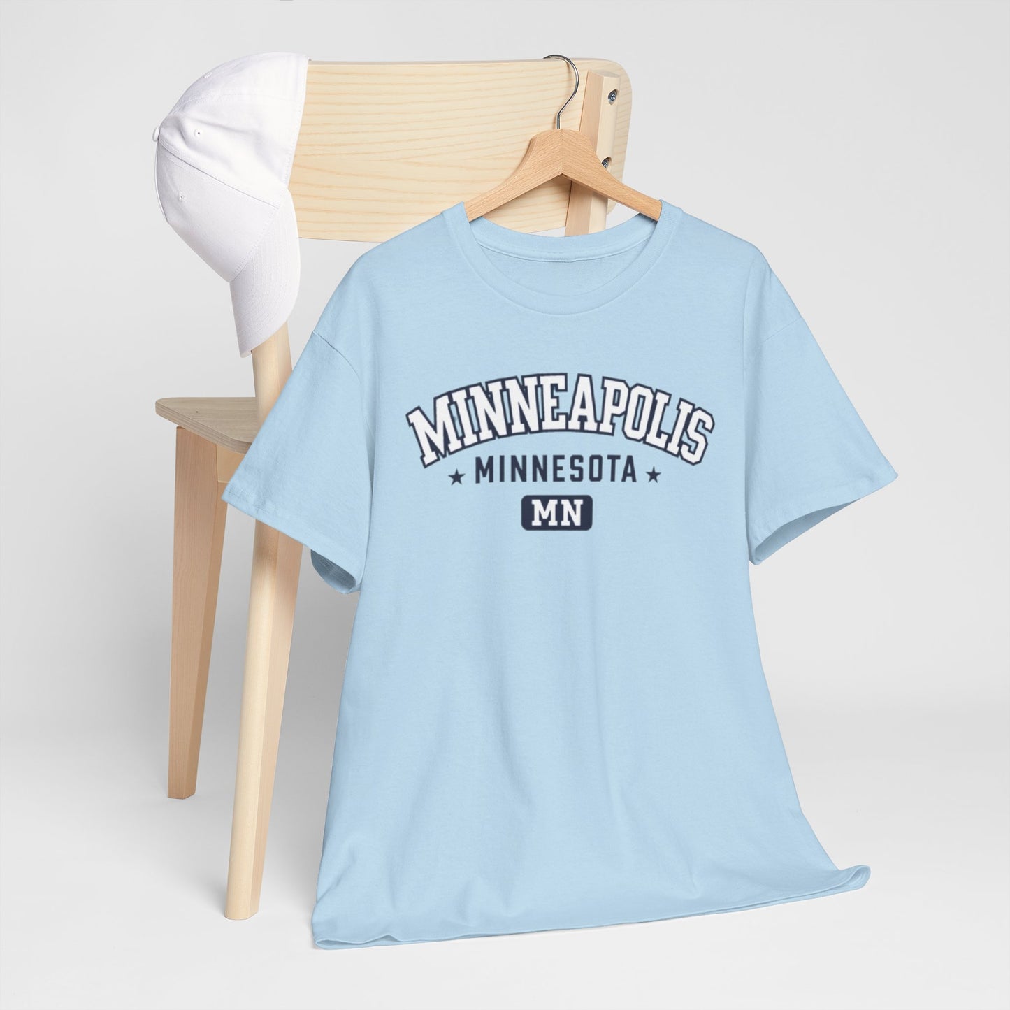 Minneapolis Minnesota MN Retro College T-Shirt — City  Tee