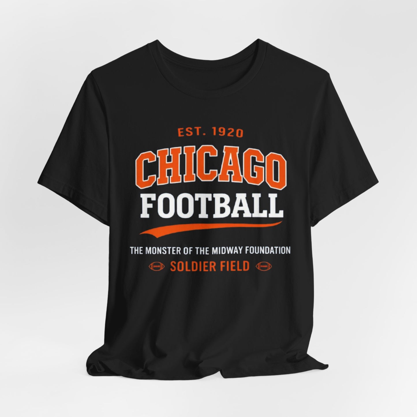 Chicago Football Tee — Soldier Field Vintage-style Fan Shirt