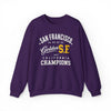 Dark Slate Gray San Francisco Golden SF Crewneck Sweatshirt – California City Champions Streetwear