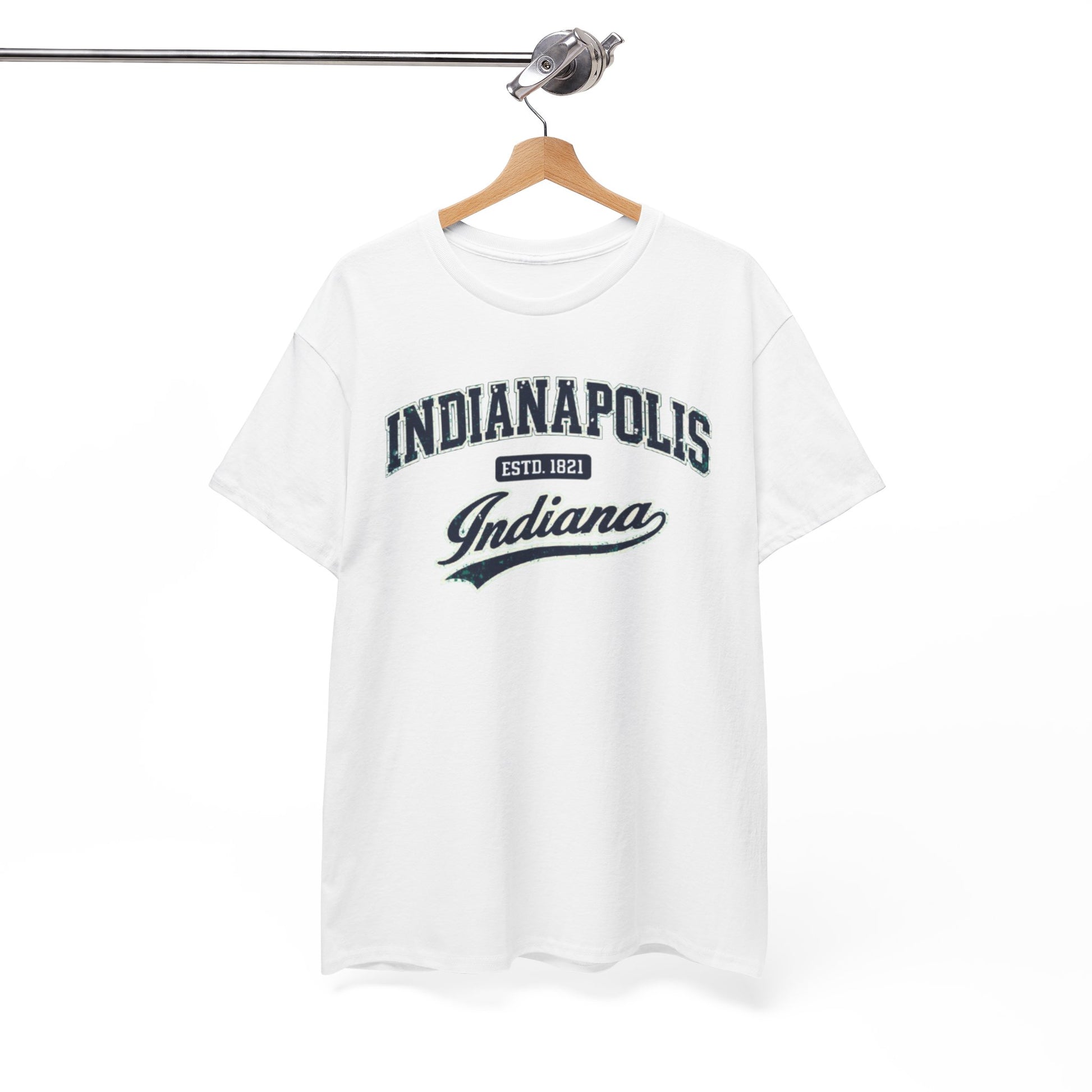 White Smoke Indianapolis Shirt Vintage Script Tee Indianapolis Indiana T Shirt Retro City Shirt
