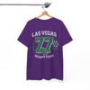 White Smoke Las Vegas 77 Nevada State Tee – Retro Sports Casino Graphic T-Shirt
