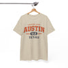White Smoke Austin Texas 512 Graphic T-Shirt – Capital City Vintage Varsity Streetwear Tee