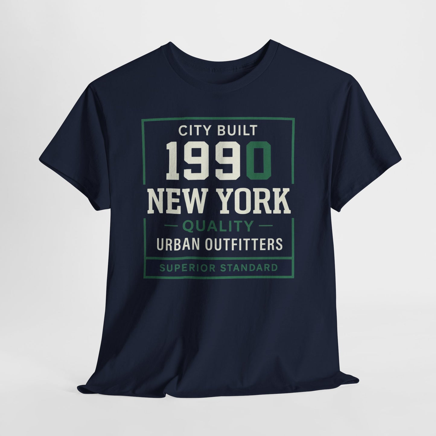 Lavender 1990 New York Tee — Vintage City Built Graphic T‑Shirt