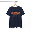White Smoke San Francisco Bay City Baseball 1883 T Shirt – Vintage Athletic Streetwear Tee