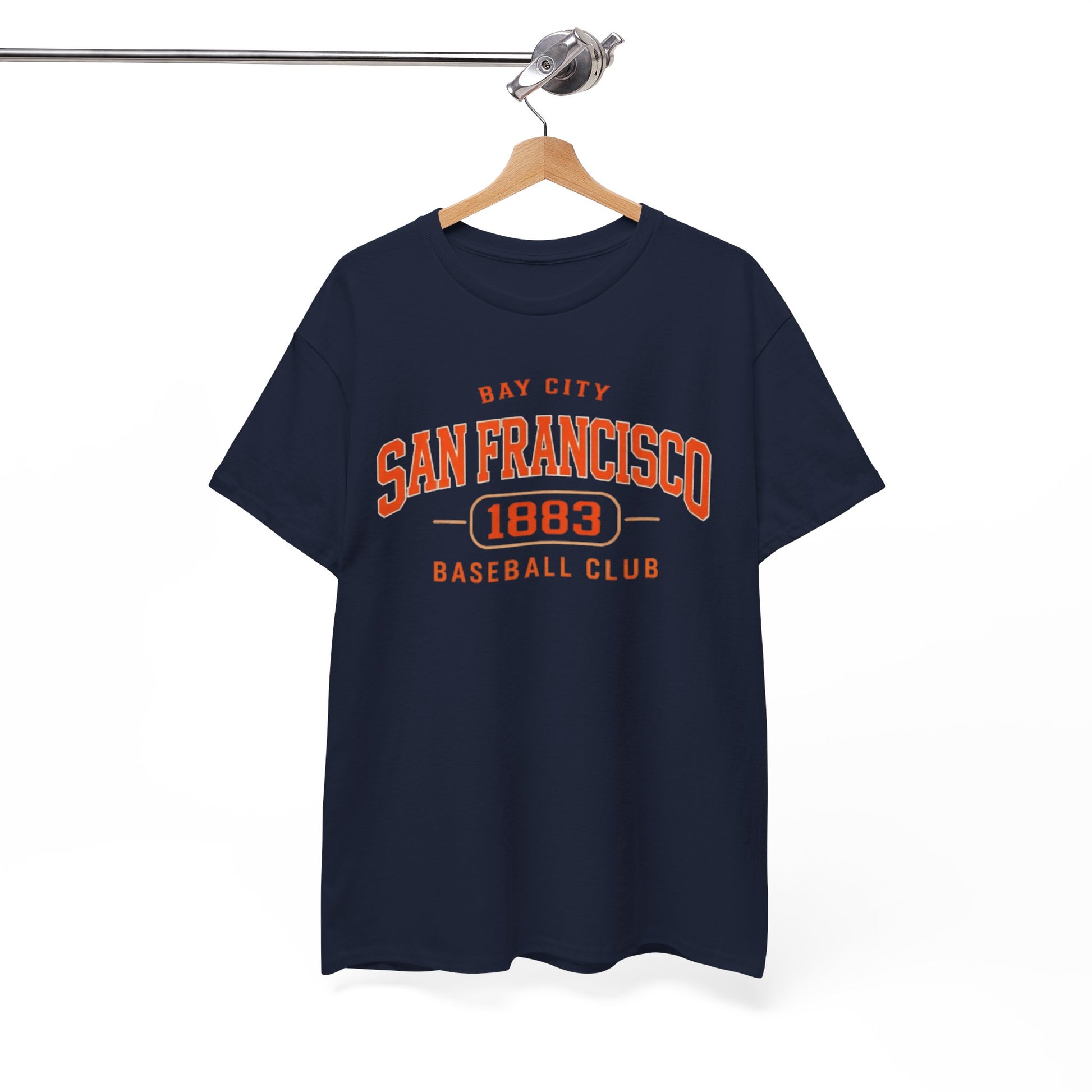 White Smoke San Francisco Bay City Baseball 1883 T Shirt – Vintage Athletic Streetwear Tee