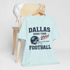 Lavender Dallas Football Tee — "Dallas More Than Sport" Vintage Helmet T‑Shirt