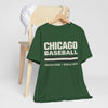 Dark Slate Gray Chicago Baseball Tee — South Side Since 1901