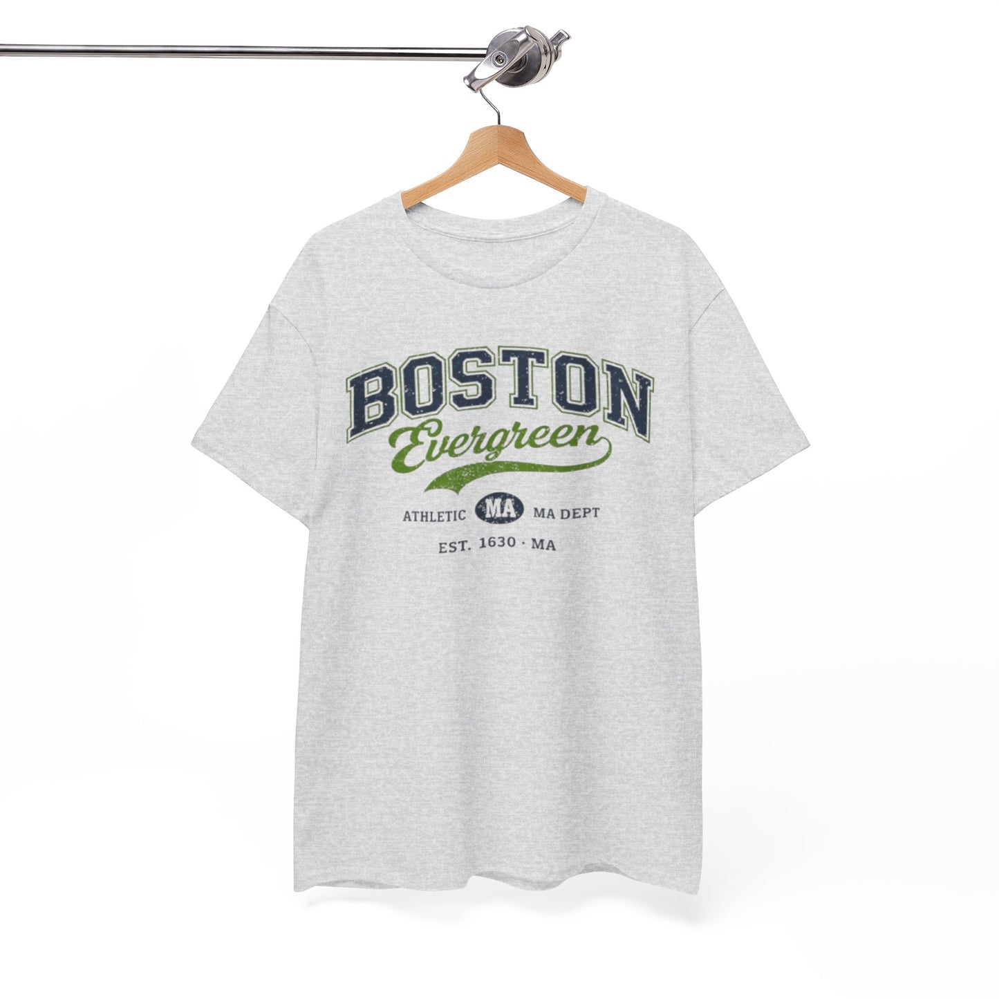 Boston Evergreen T-Shirt — Vintage Athletic City Tee