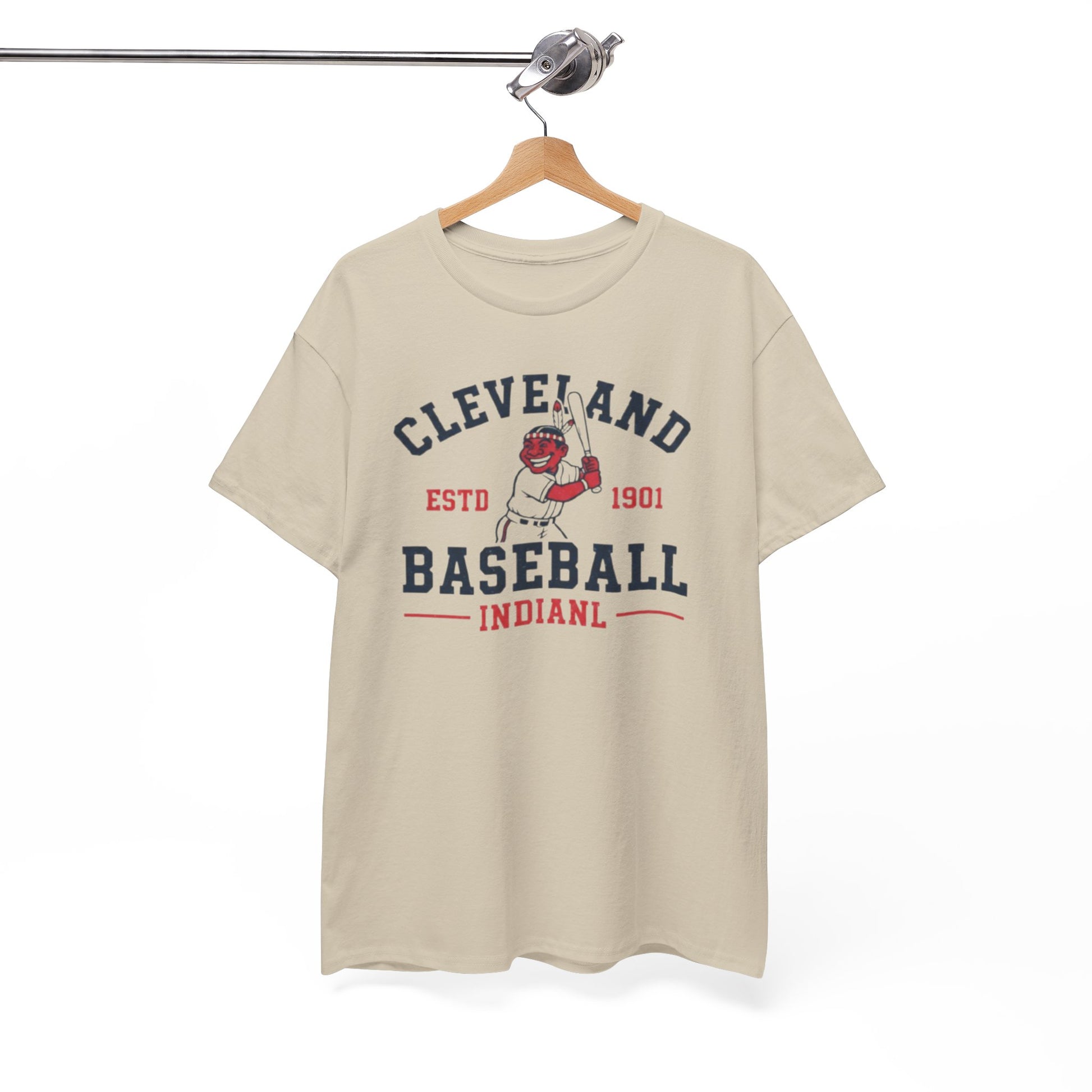 Cleveland Baseball Vintage Batter Tee streetwear fashion product image 4
