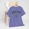 Light Slate Gray Boston Evergreen T-Shirt — Vintage Athletic City Tee
