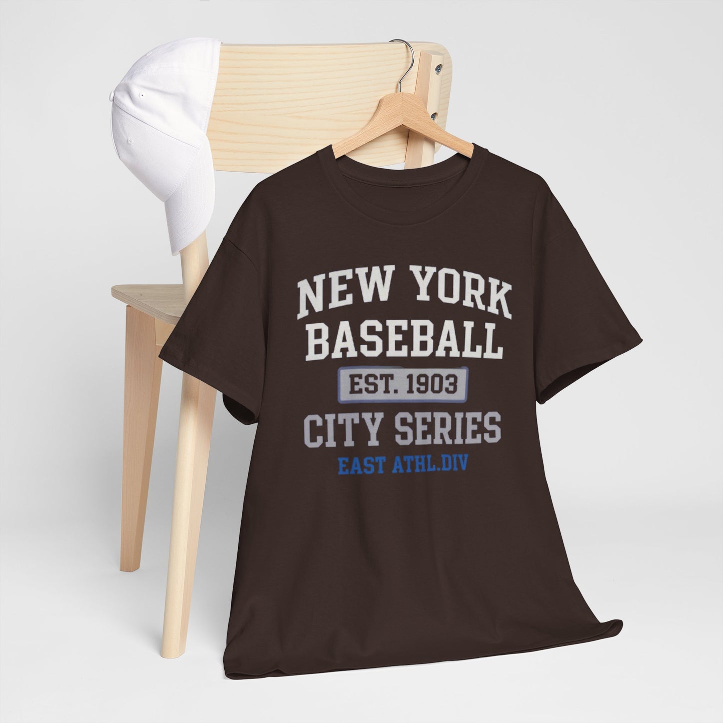 New York Baseball City Series Tee – EST. 1903 Vintage Athletic T‑Shirt