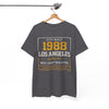 White Smoke 1988 Los Angeles Tee — Vintage City Built Graphic T-Shirt