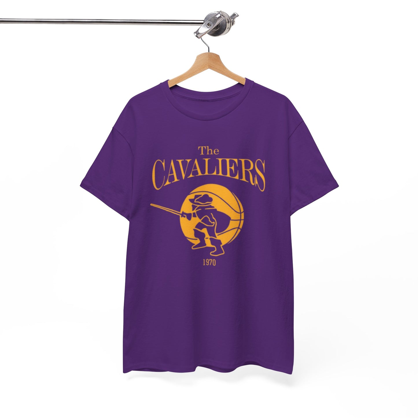 Cavaliers Retro Logo T-Shirt — Vintage 1970 Sports Tee