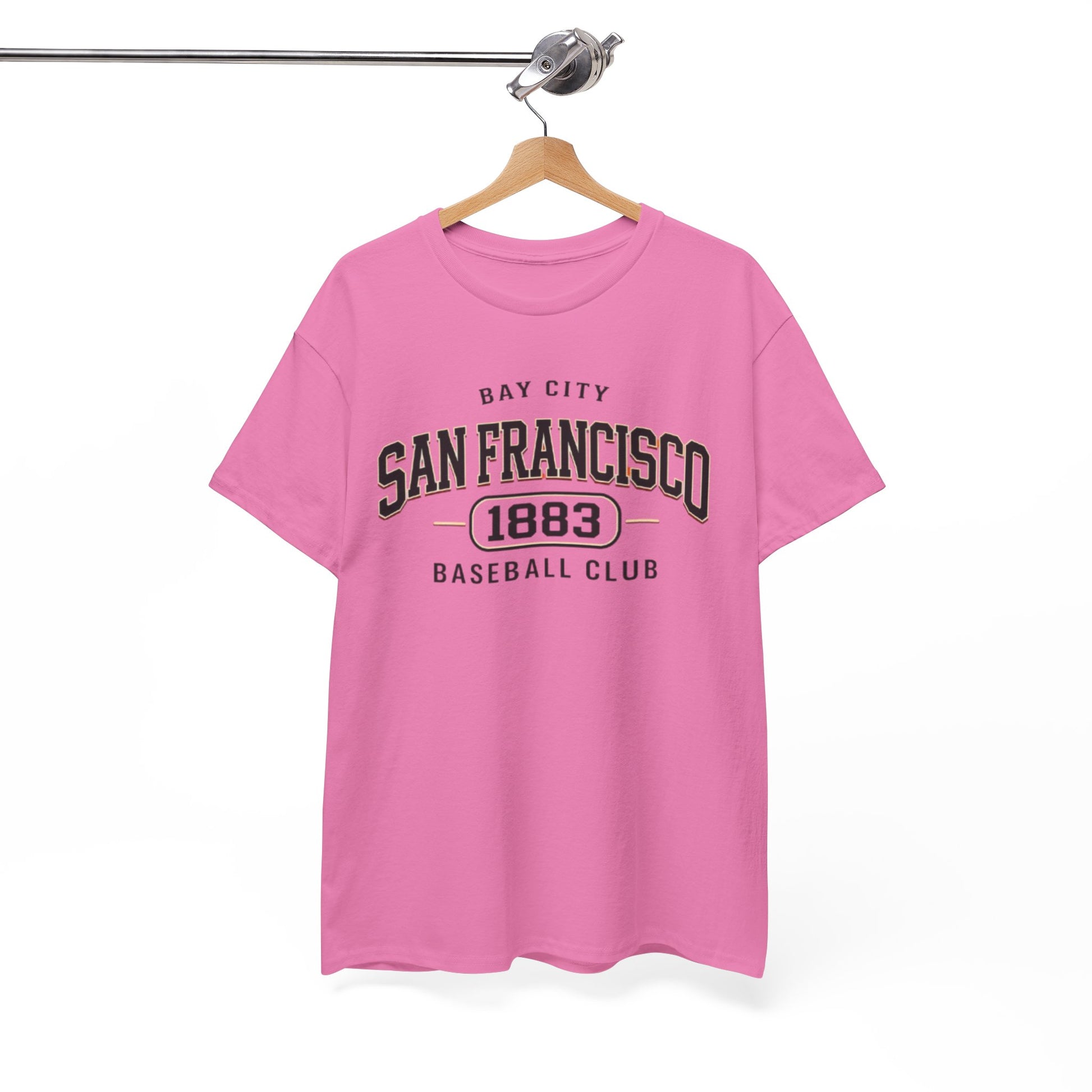 White Smoke San Francisco 1883 Baseball Club Tee — Vintage Bay City Graphic T-Shirt