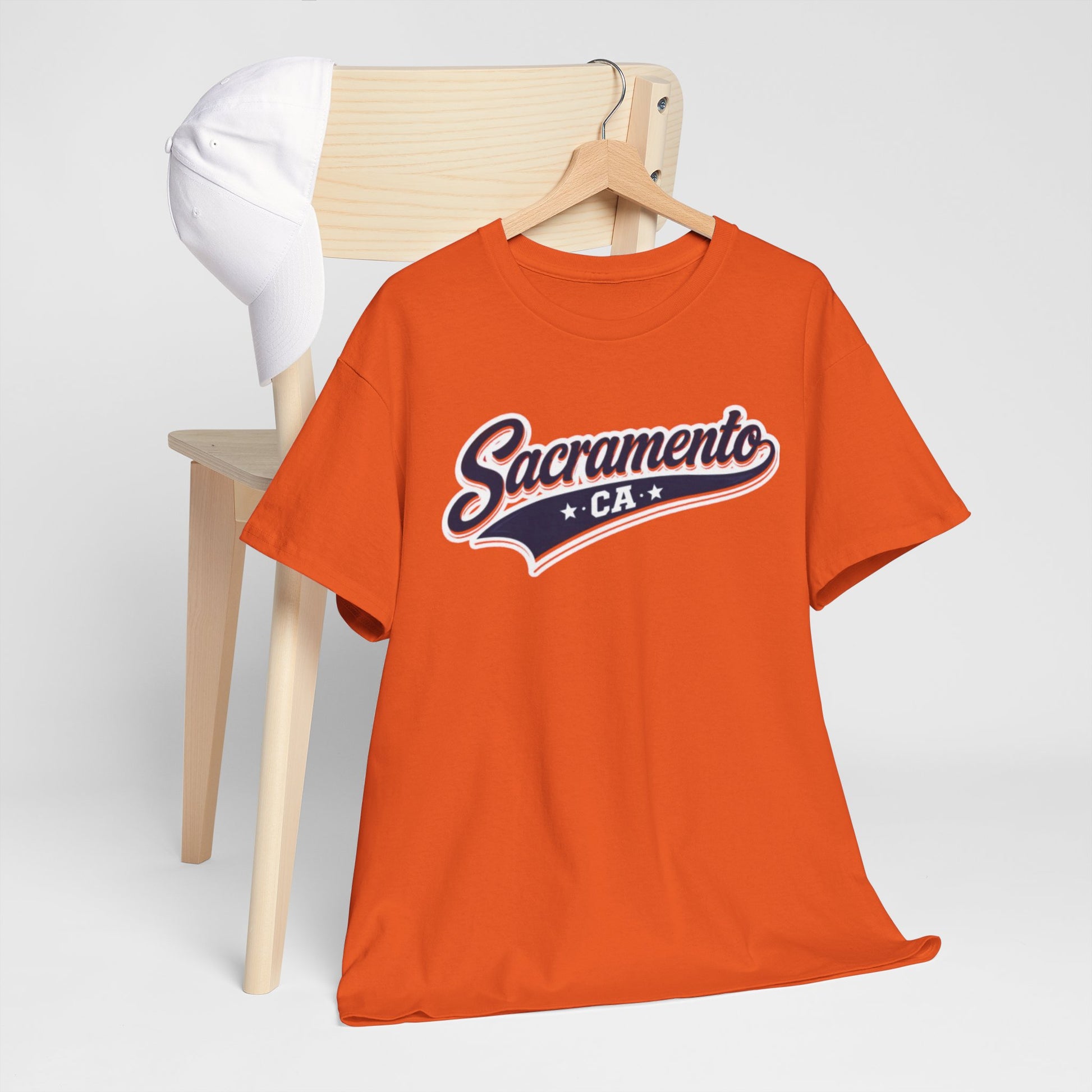 Chocolate Sacramento CA Vintage Script T‑Shirt