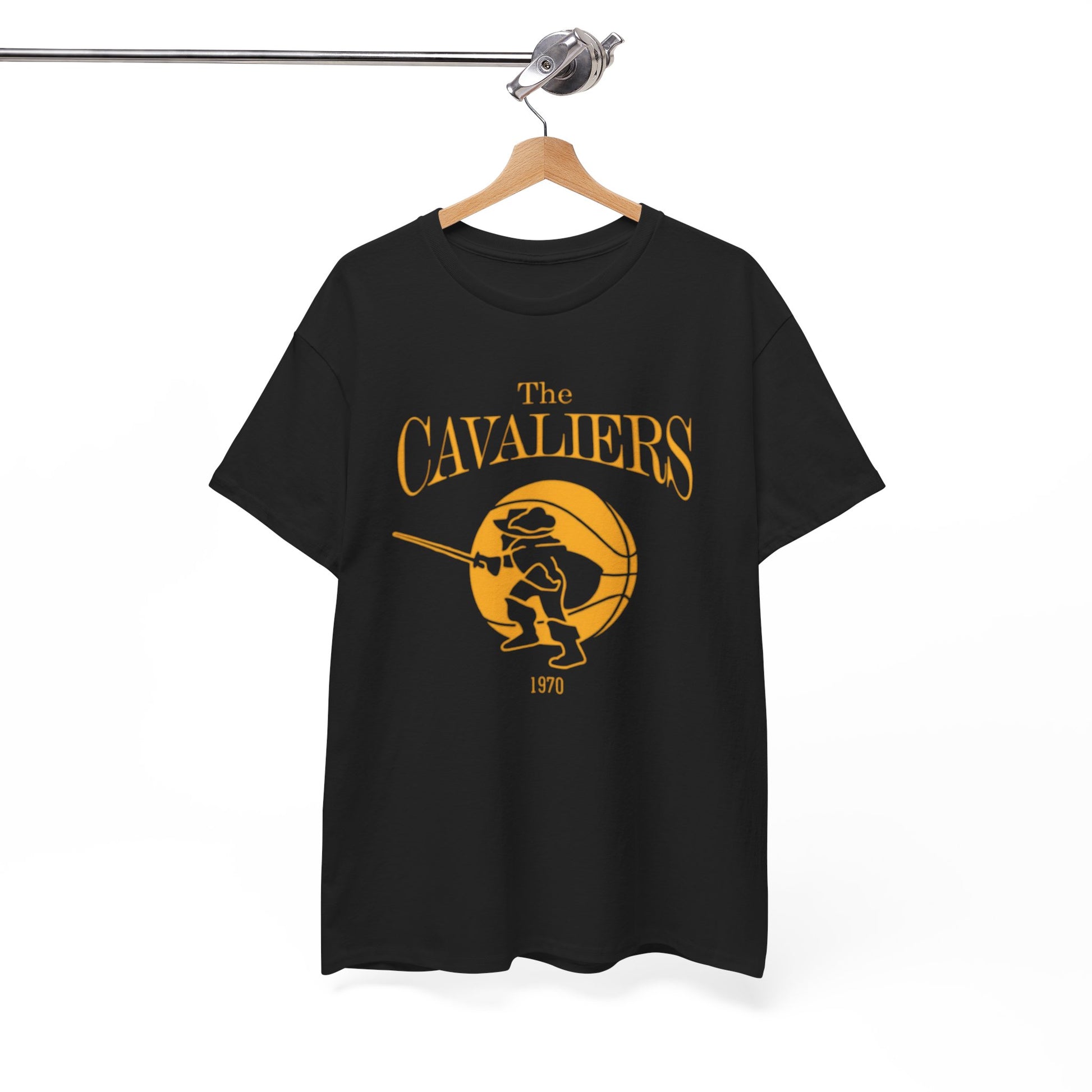 Cavaliers Retro Logo T-Shirt — Vintage 1970 Sports Tee streetwear fashion product image 3