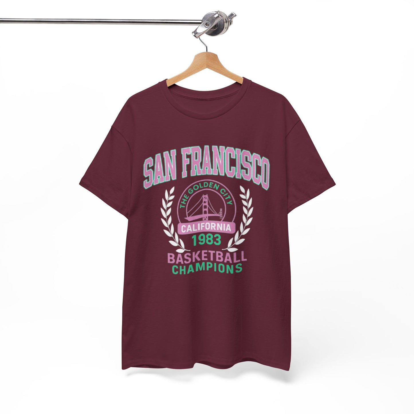 San Francisco Basketball Champions Graphic T-Shirt – California City Streetwear Tee
