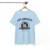 White Smoke Los Angeles LA varsity Tee sporty t shirt