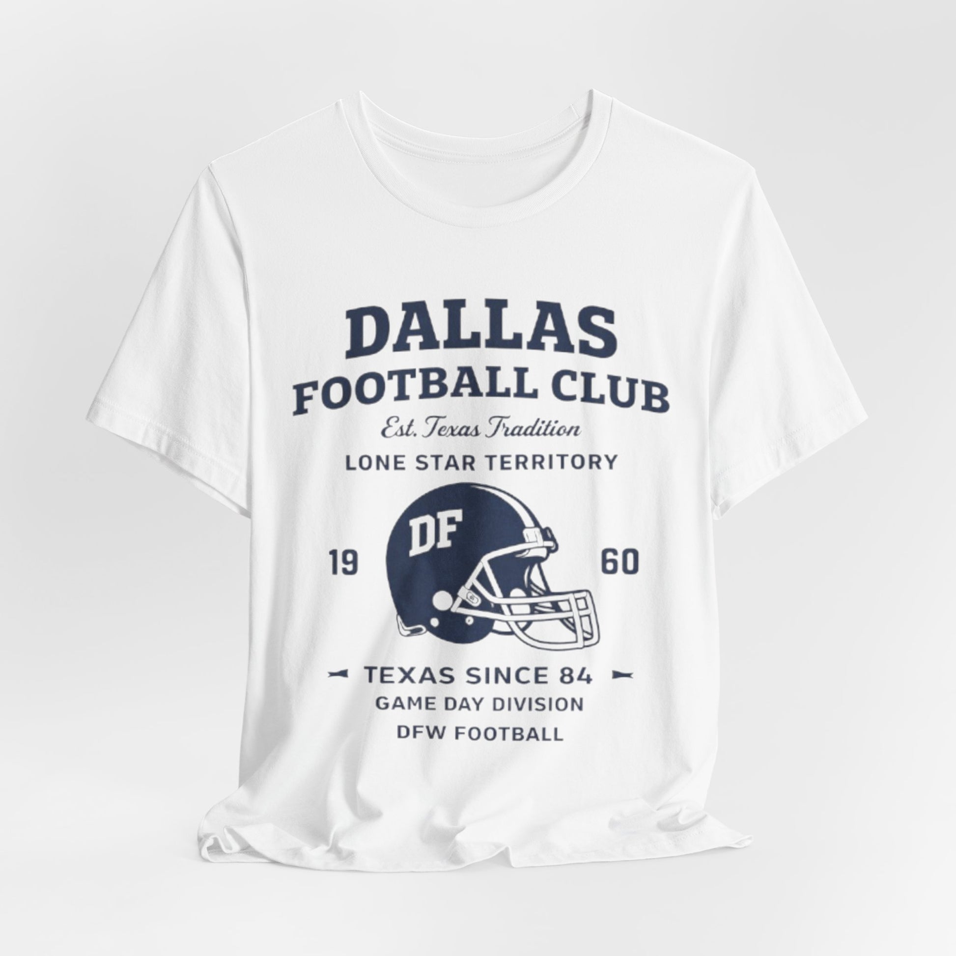 Lavender Dallas Football Club Vintage Helmet Tee