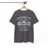 White Smoke New York City Champions T-Shirt — Vintage Baseball City Series Tee