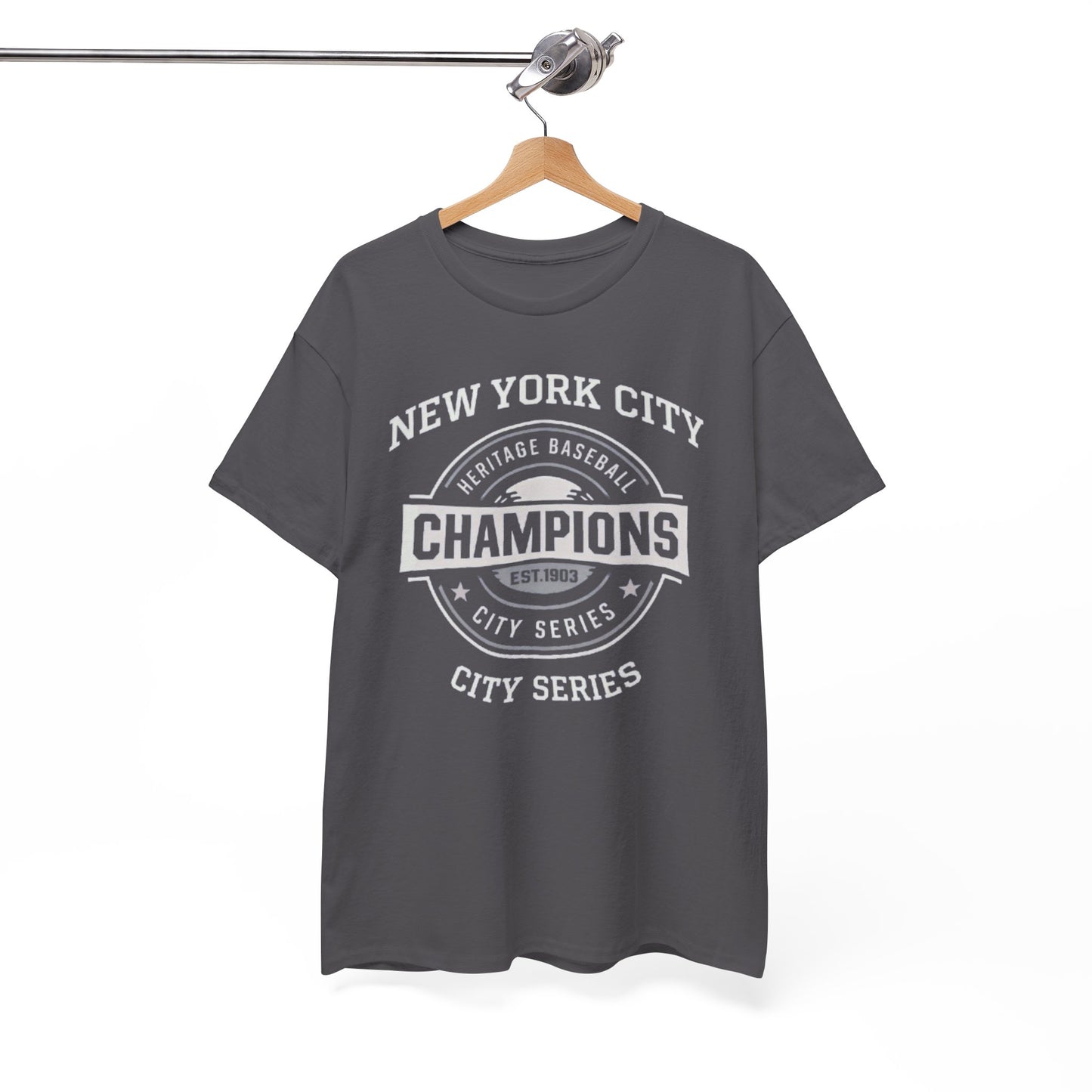 New York City Champions T-Shirt — Vintage Baseball City Series Tee