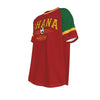 Ghana Soccer T-Shirt Red Green Yellow – Ghana Football Shirt Black Stars Fan Tee
