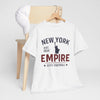 Lavender New York Empire City Football T-Shirt – NYC Athletic Urban Streetwear Tee