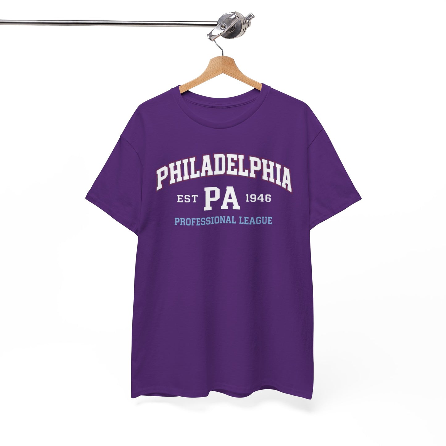 Philadelphia PA Vintage Collegiate T-Shirt — Established 1946 Retro Tee