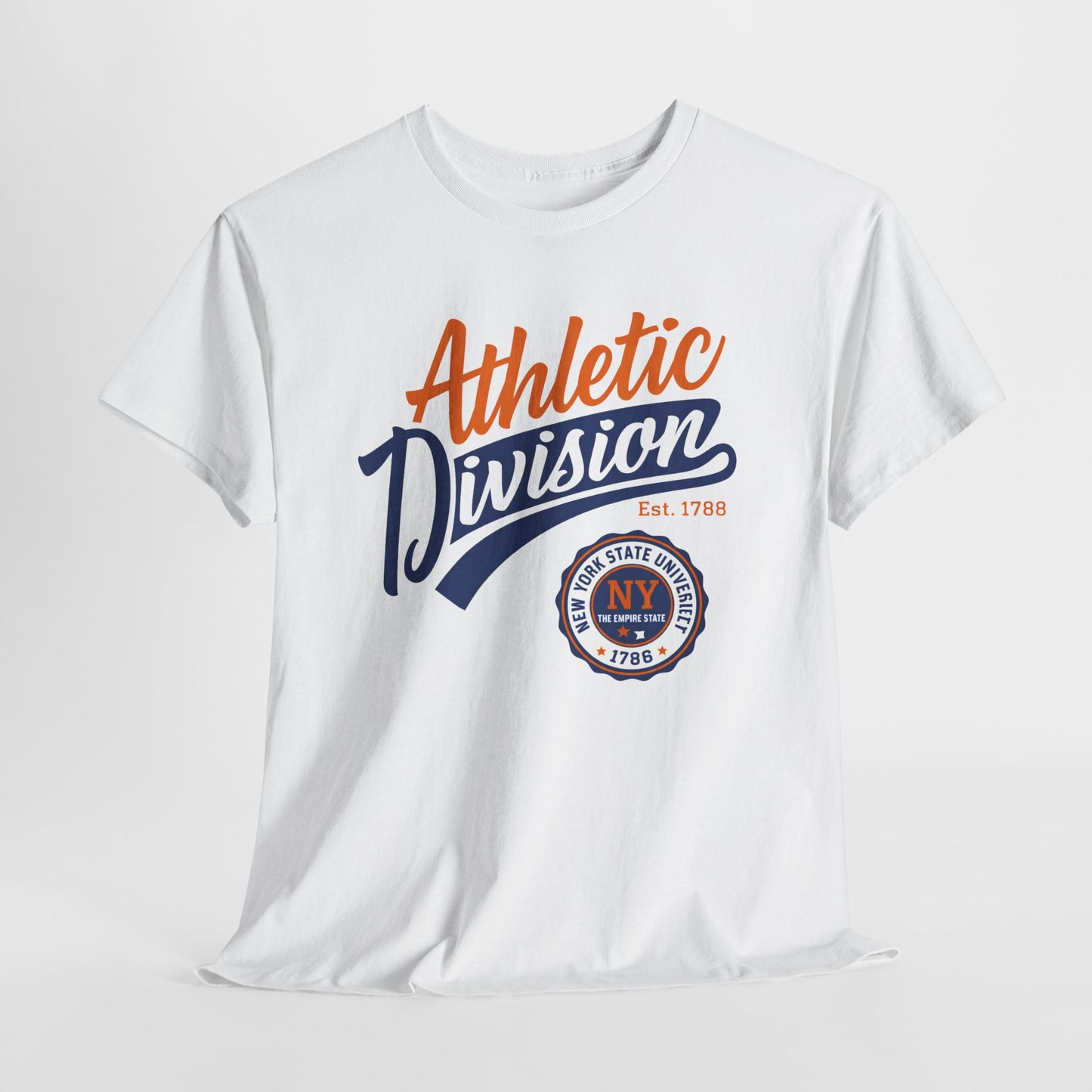 Athletic Division NY Vintage Graphic Tee collegiate style t-shirt
