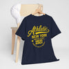 Dark Slate Gray Athletic New York 1921 T-Shirt — Vintage Collegiate Tee