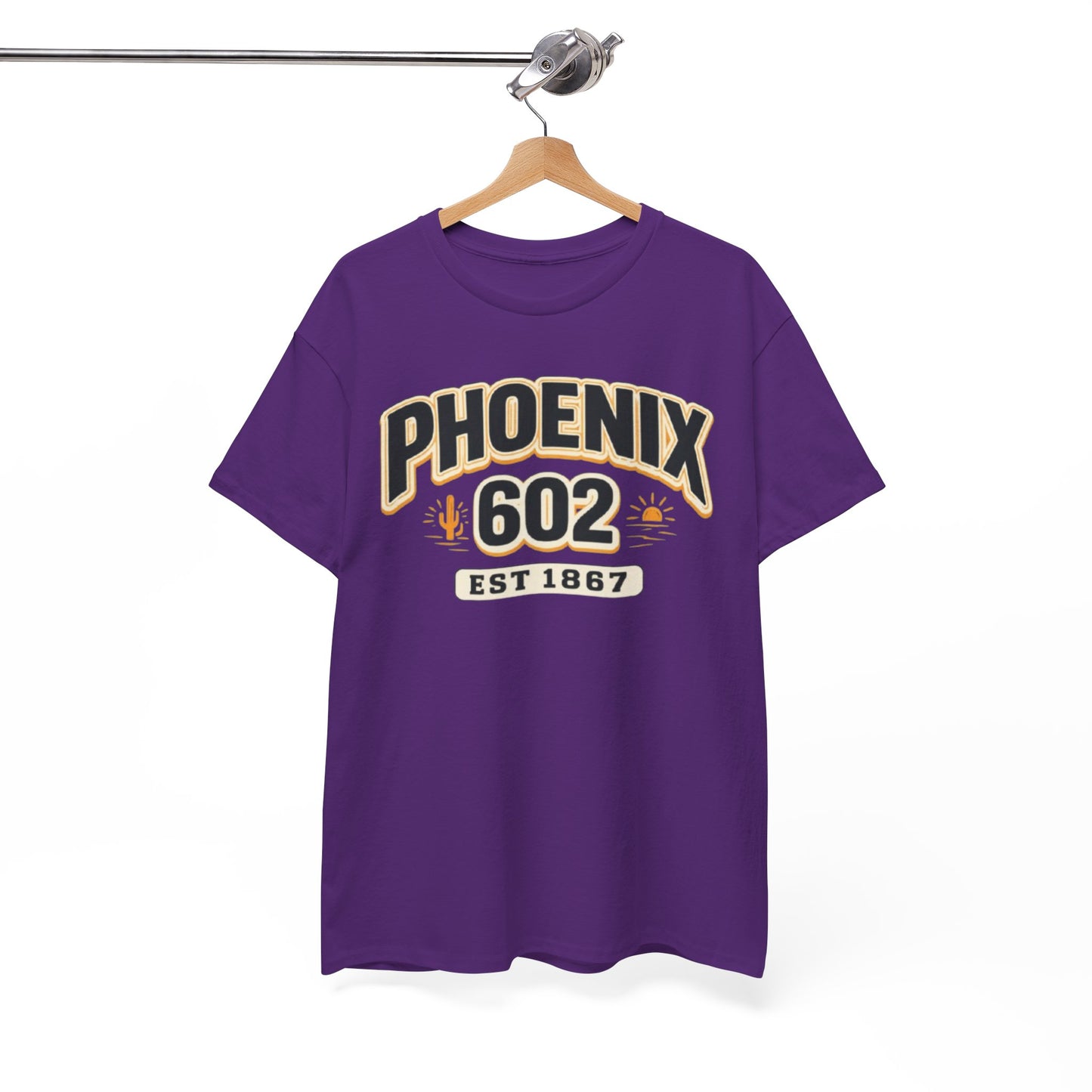 Phoenix 602 T-Shirt – Retro Arizona City Tee (EST 1867)