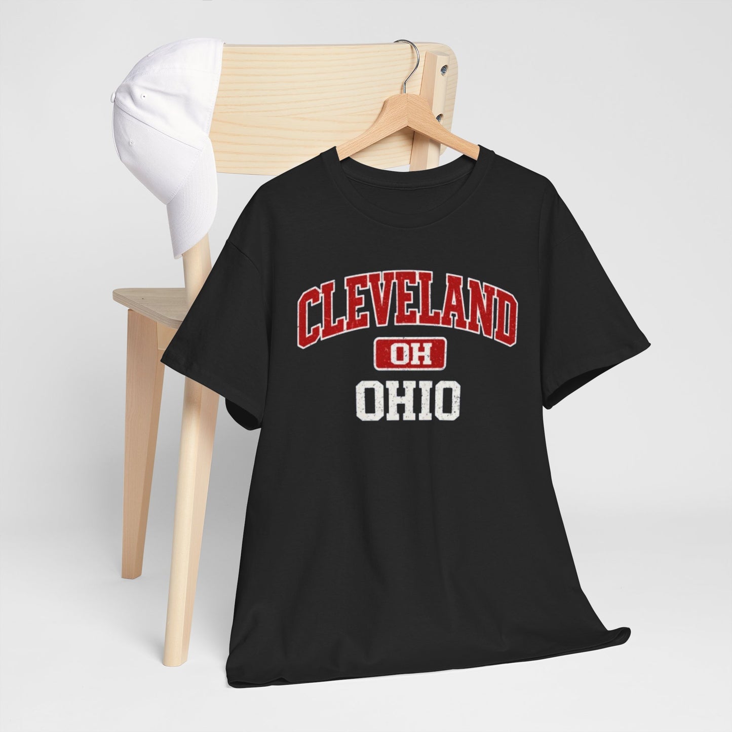 Cleveland Ohio Tee — Retro Collegiate City  T‑Shirt