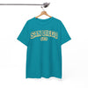 White Smoke San Diego Baseball Vibe 619 T Shirt – Minimal California Streetwear Tee