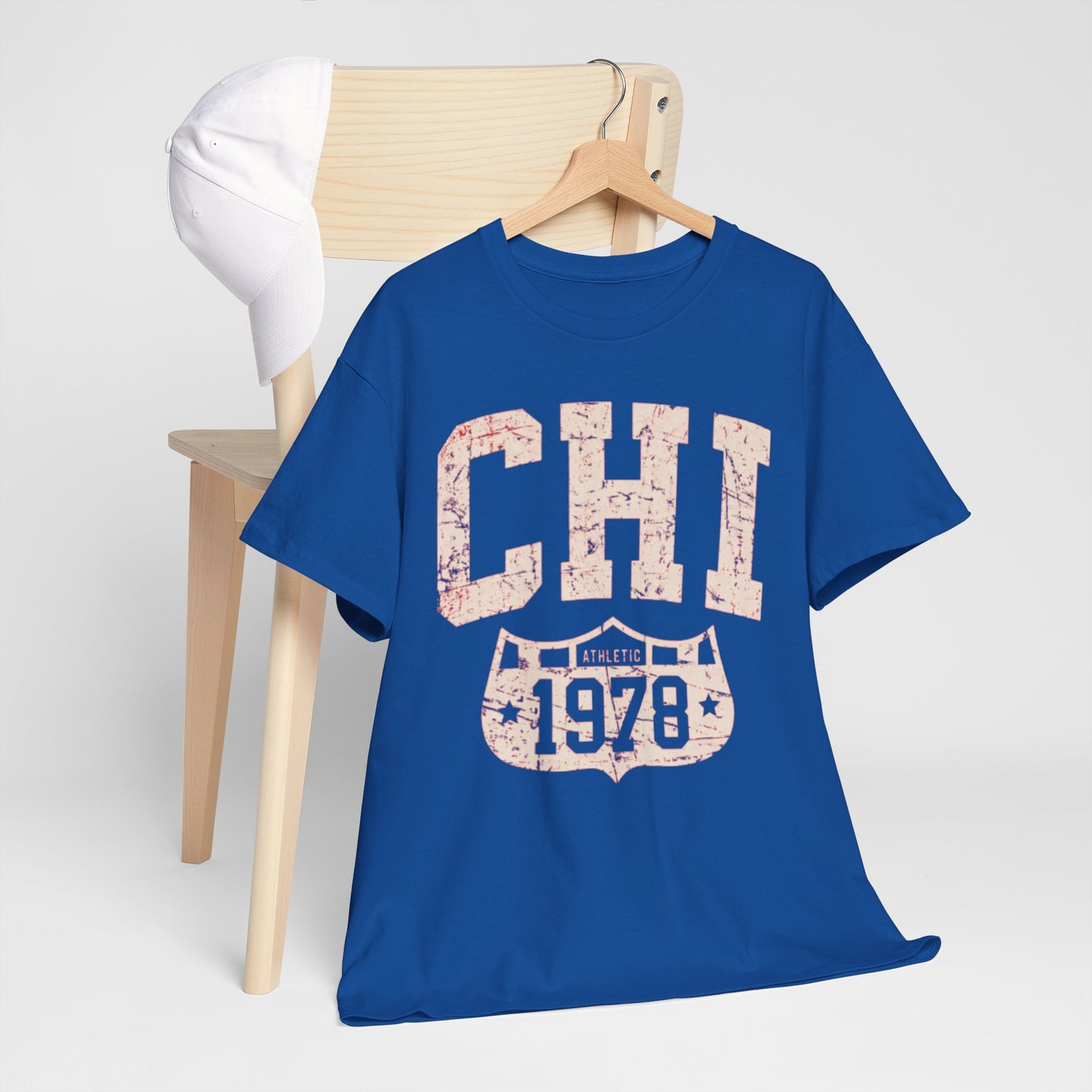 Lavender CHI Athletic 1978 T-Shirt – Chicago Streetwear Vintage Sports Tee