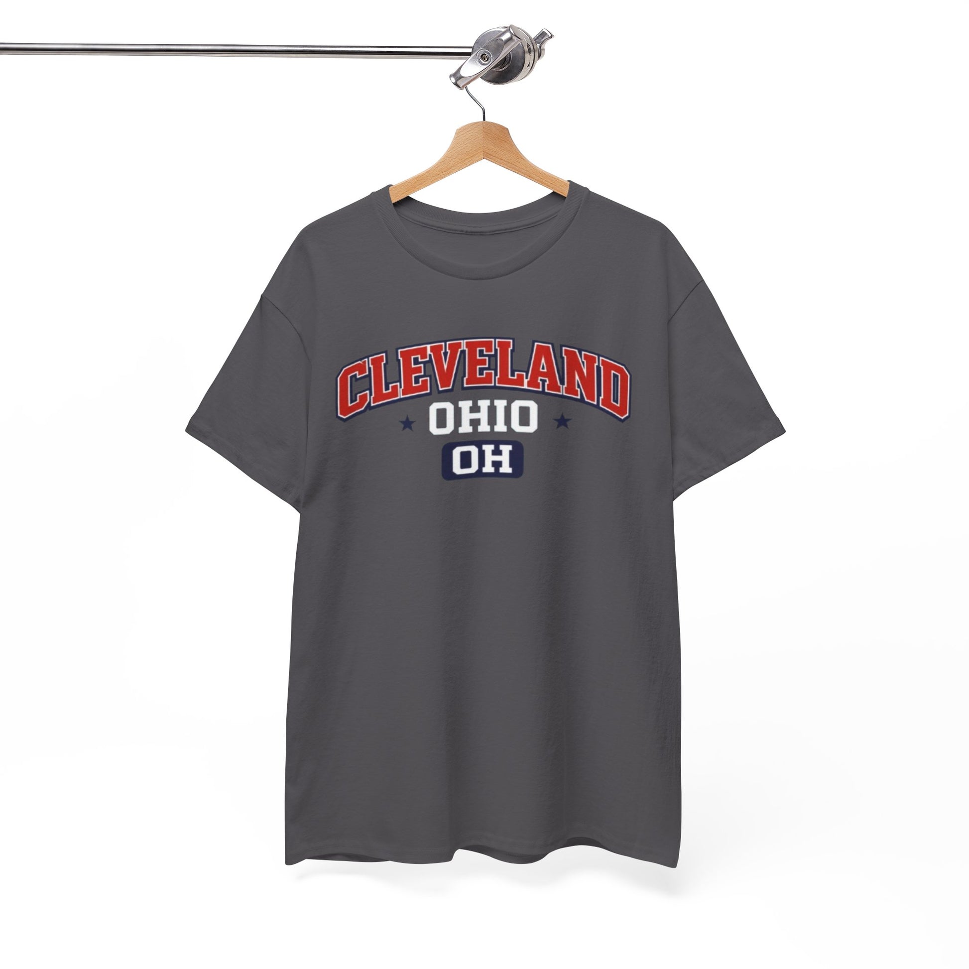 Cleveland Ohio Graphic Tee — Vintage Collegiate City  Shirt streetwear fashion product image 1
