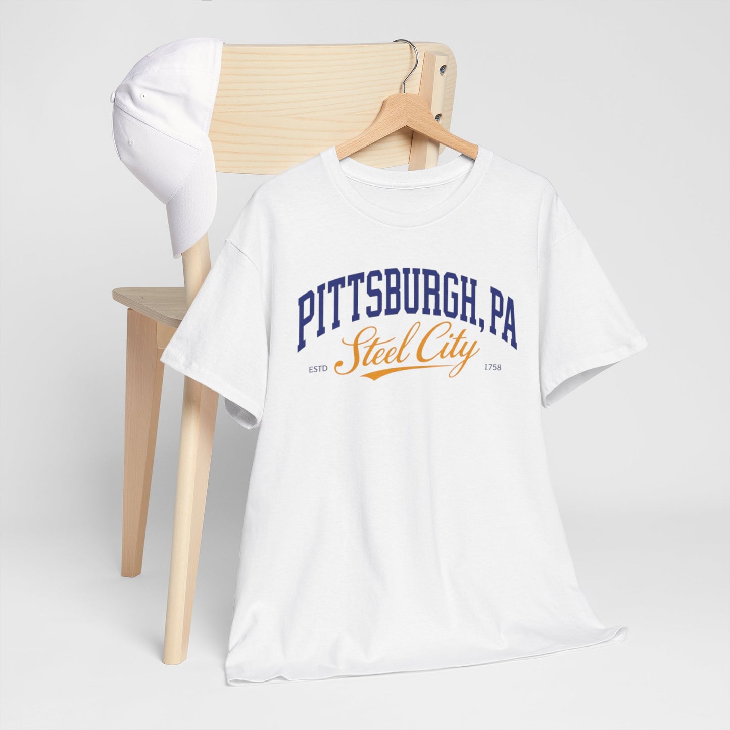 Pittsburgh, PA Steel City T‑Shirt — Retro City Urban graphic Tee