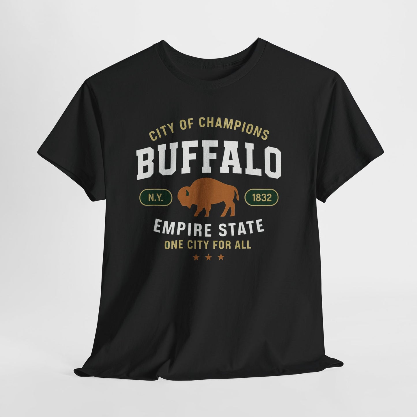 Buffalo City of Champions Retro T-Shirt