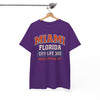 White Smoke Miami Florida City Life 305 T-Shirt — South Beach Graphic Tee