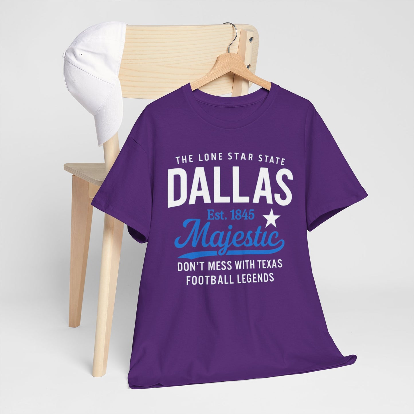 Dallas Majestic Tee — Don’t Mess With Texas Football Legends Shirt