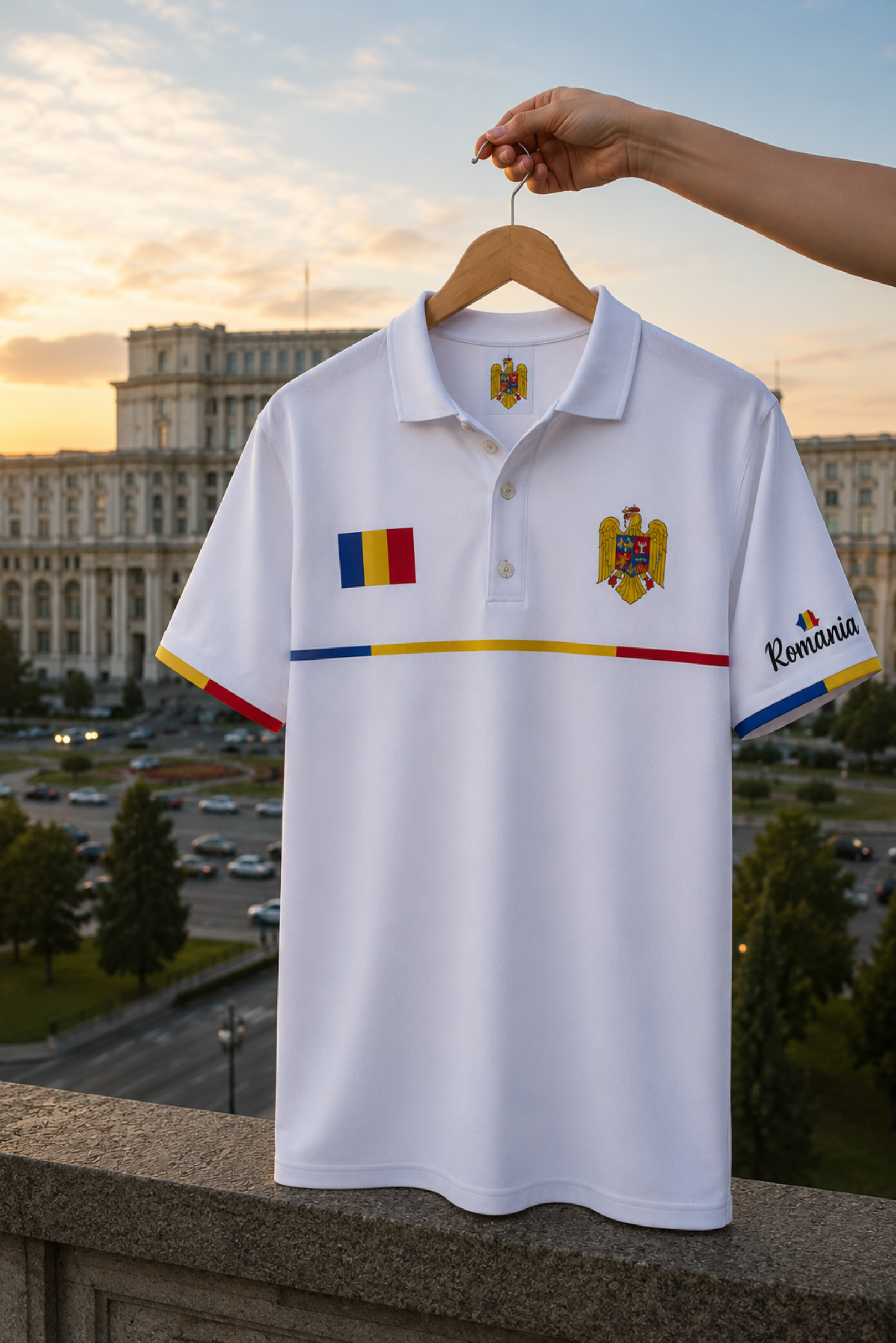 Romania Polo Shirt – Elegant European Style streetwear fashion product image 4
