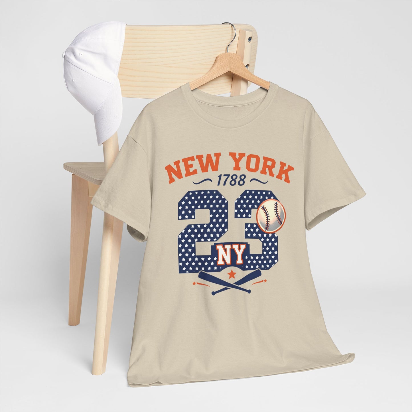 Baseball New York 23 T-Shirt — Retro NY Baseball Tee