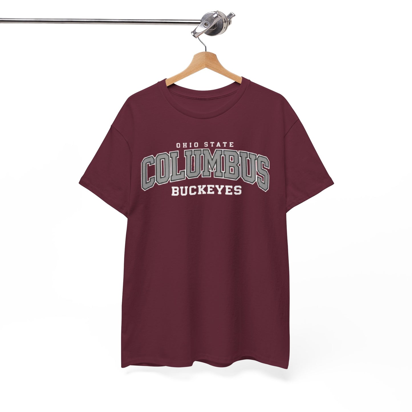 Columbus Buckeyes T-Shirt — Ohio State College Tee S game day varsity apparel